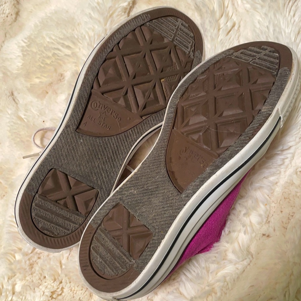Purple All Star Converse - Picture 4 of 7